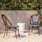 Flash Furniture Navy/White PE Rattan Stacking Paris Chair, 2PK 2-SDA-AD642001-NVYWH-NAT-GG - alternate 8